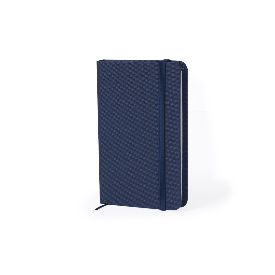 Bloc de notas personalizado Pushkin en RPET 300D con 100 hojas rayadas - Oficina - Regalo Promocional Personalizado