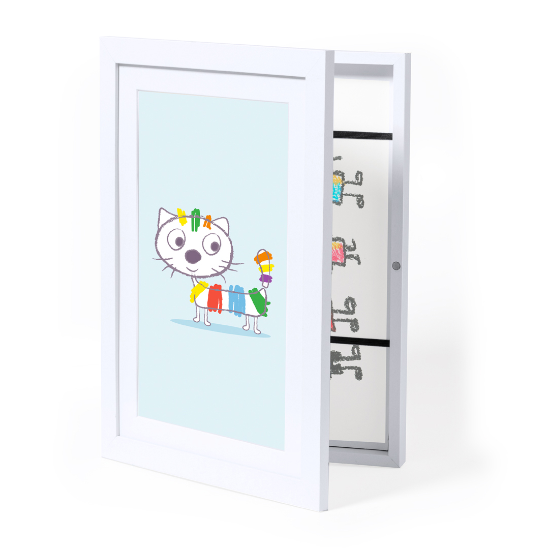 Marco de arte personalizado Oleox con bisagras y cierre magnético