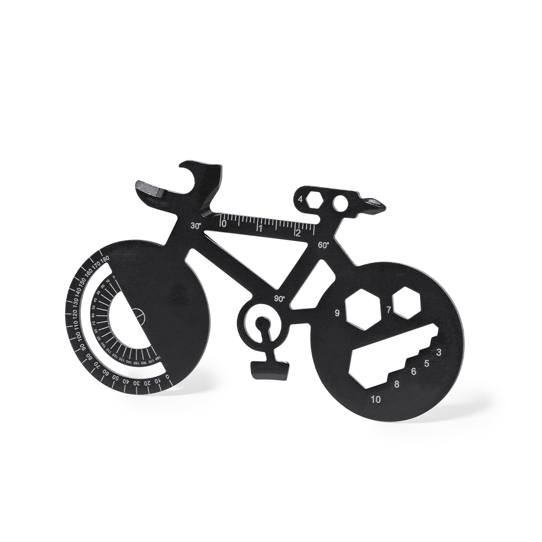 Multiherramienta personalizada Balint de acero inox forma bicicleta - Multiherramientas - Regalo Promocional Personalizado