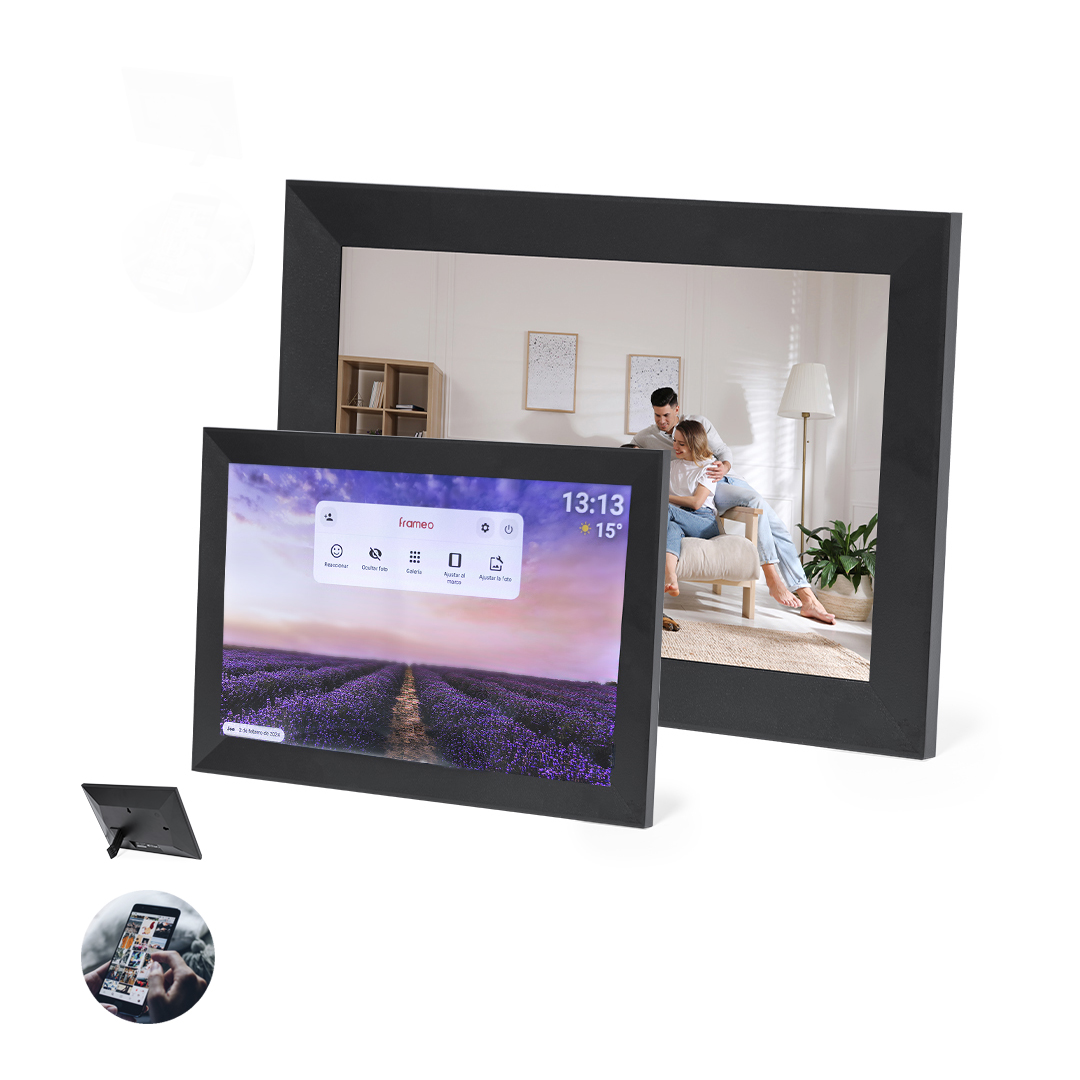 Marco de fotos personalizado Digital Picty 10,1 pulgadas táctil WiFi - Hogar - Regalo Promocional Personalizado
