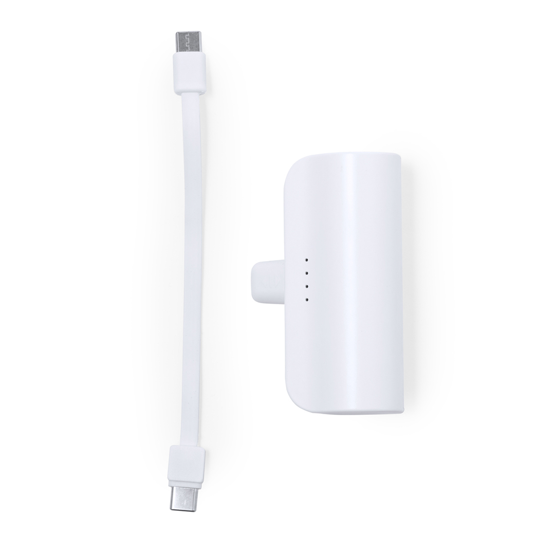 Power Bank personalizada Laford cilíndrico con soporte de ABS de 5000mAh - Tecnología - Regalo Promocional Personalizado - imagen 5