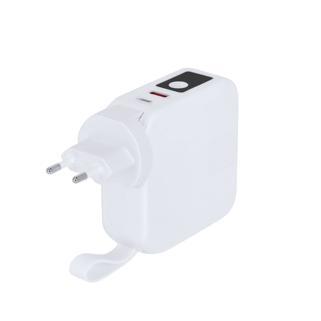 Adaptador Viaje Multifunción Joks inalámbrico con powerbank 10.000 mAh - Viaje - Regalo Promocional Personalizado - imagen 3