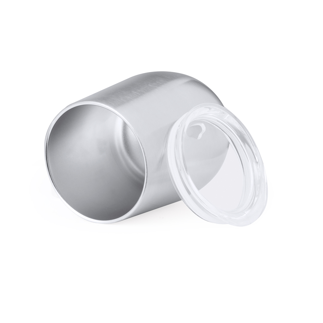 Vaso térmico personalizado Yarton de acero reciclado transparente de 340ml - Termos personalizados - Regalo Promocional Personalizado - vista alternativa