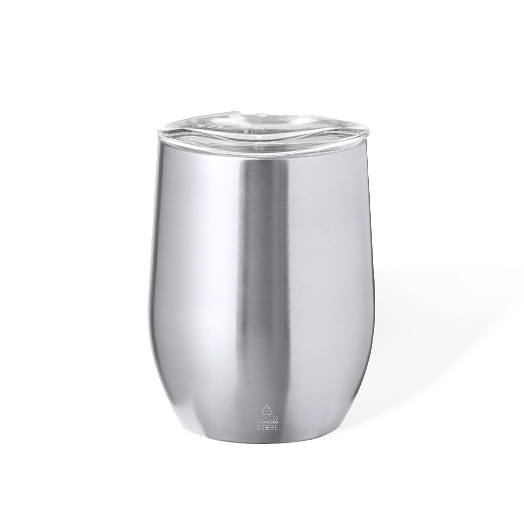 Vaso térmico personalizado Yarton de acero reciclado transparente de 340ml - Termos personalizados - Regalo Promocional Personalizado - imagen 4
