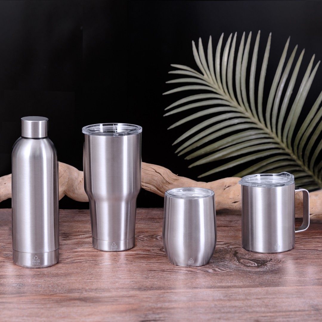 Taza térmica personalizada Dovery de acero inox reciclado de 370ml - Tazas y vasos personalizados - Regalo Promocional Personalizado - imagen 7