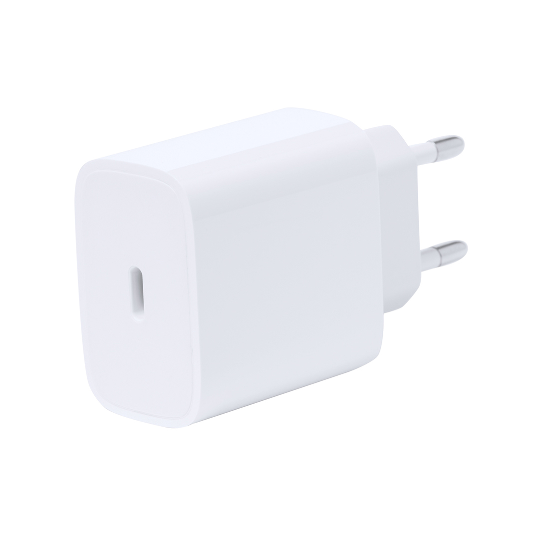 Cargador personalizado USB Morelo de pared Tipo C de ABS