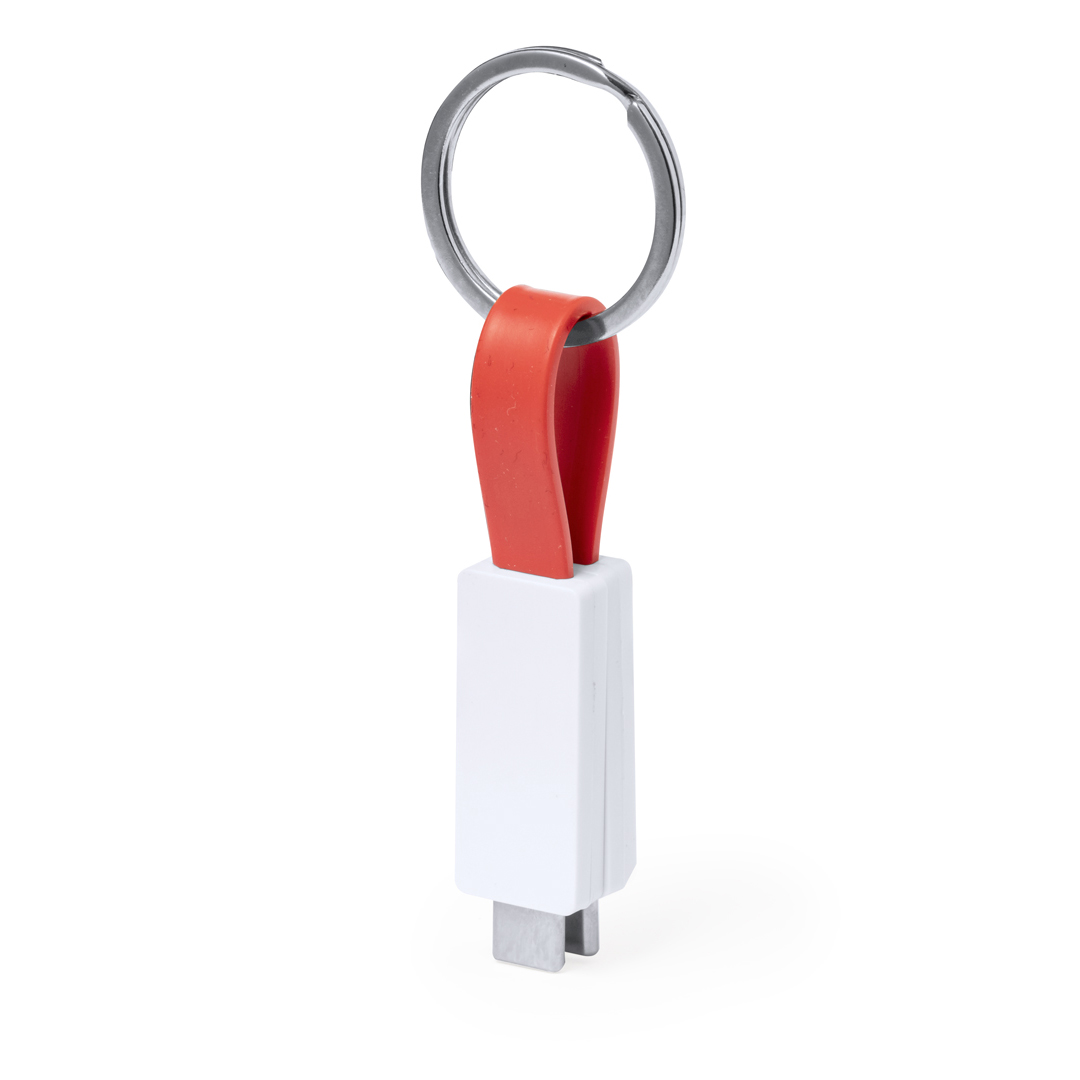 Cable cargador personalizado llavero Parets USB Tipo C 65W