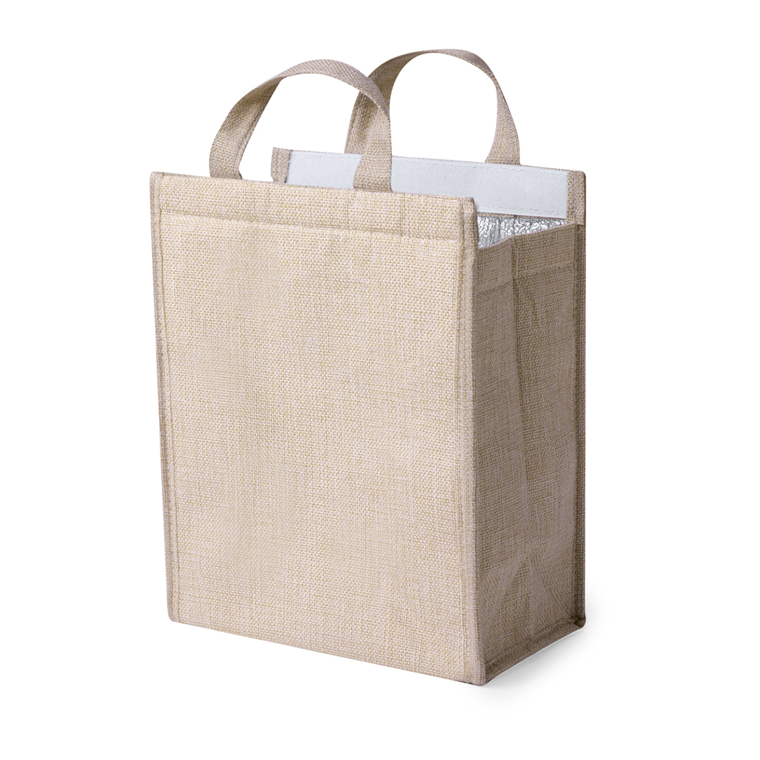 Bolsa personalizada Nevera Saimons de poliéster natural - Verano - Regalo Promocional Personalizado - imagen 4