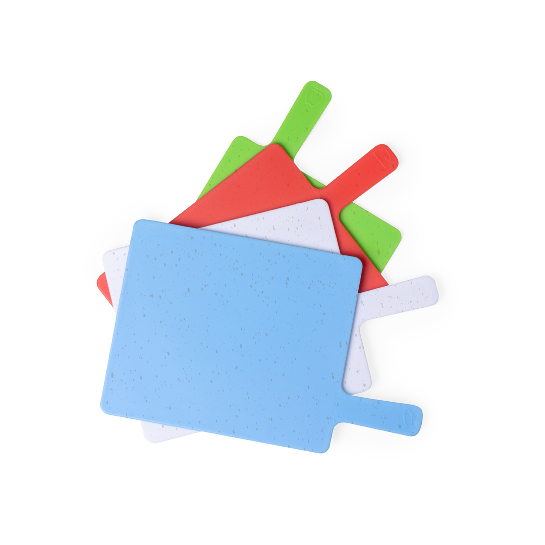 Set de tablas personalizado Miquelson de PP resistente con 4 tablas y soporte - Packs de regalo personalizado - Regalo Promocional Personalizado - vista alternativa
