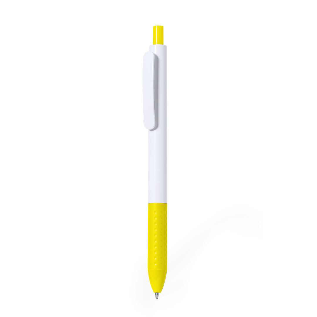 Bolígrafo personalizado Xylander de ABS con detalles blancos - Oficina - Regalo Promocional Personalizado