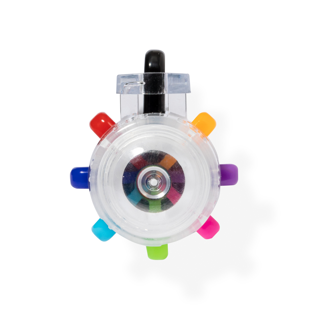 Bolígrafo personalizado Kiviuk multicolor con 8 tintas diferentes en ABS - Oficina - Regalo Promocional Personalizado - vista alternativa