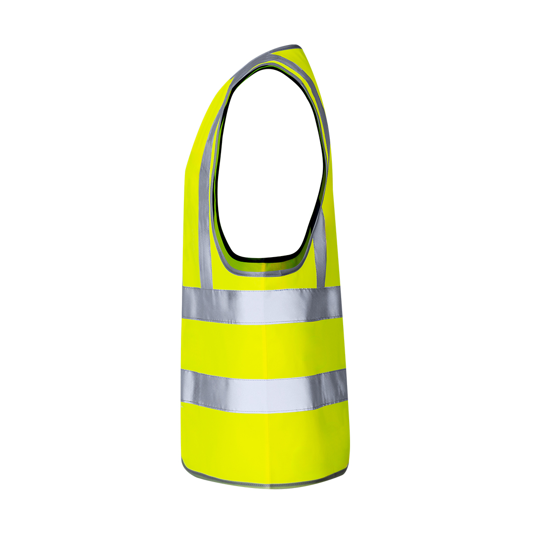 Chaleco reflectante personalizado Jestol alta visibilidad homologado CE con cremallera - Ropa y accesorios - Regalo Promocional Personalizado - vista alternativa