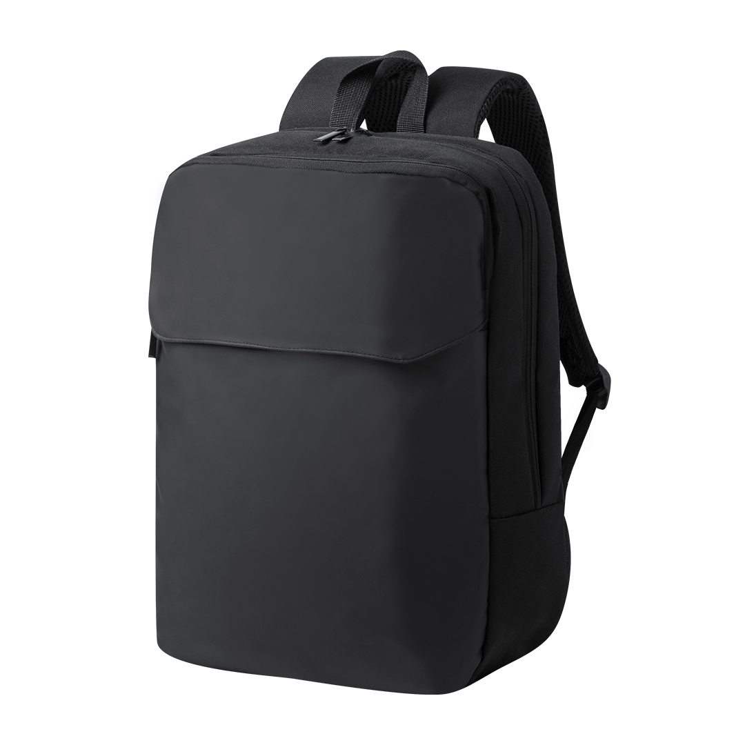 Mochila personalizada Tidol de polipiel con accesorio trolley - Mochilas personalizadas - Regalo Promocional Personalizado
