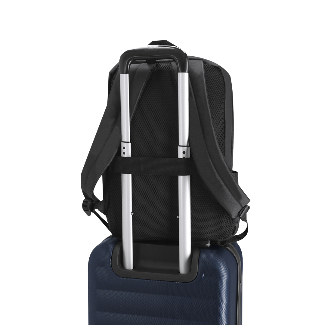Mochila personalizada Sarek de polipiel con accesorio trolley - Mochilas personalizadas - Regalo Promocional Personalizado - imagen 6