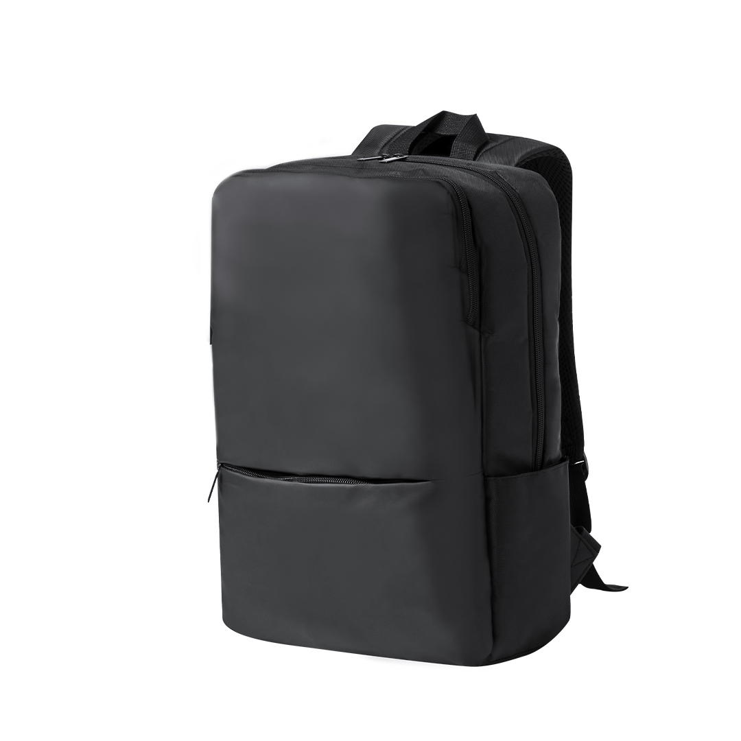 Mochila personalizada Sarek de polipiel con accesorio trolley - Mochilas personalizadas - Regalo Promocional Personalizado