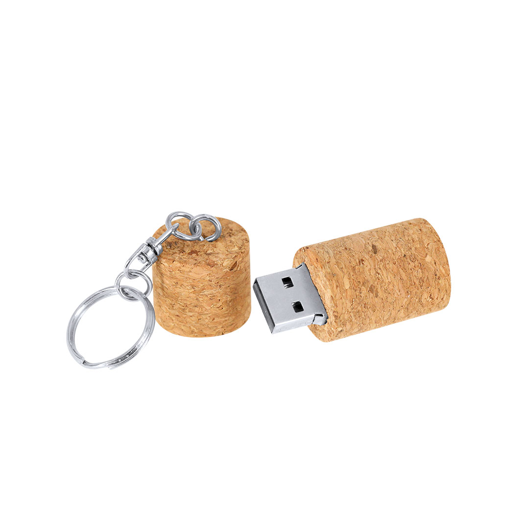 Set personalizado Patrick de corcho con bloc, bolígrafo y USB de 16GB ECO - Set de escritura personalizados - Regalo Promocional Personalizado - imagen 6