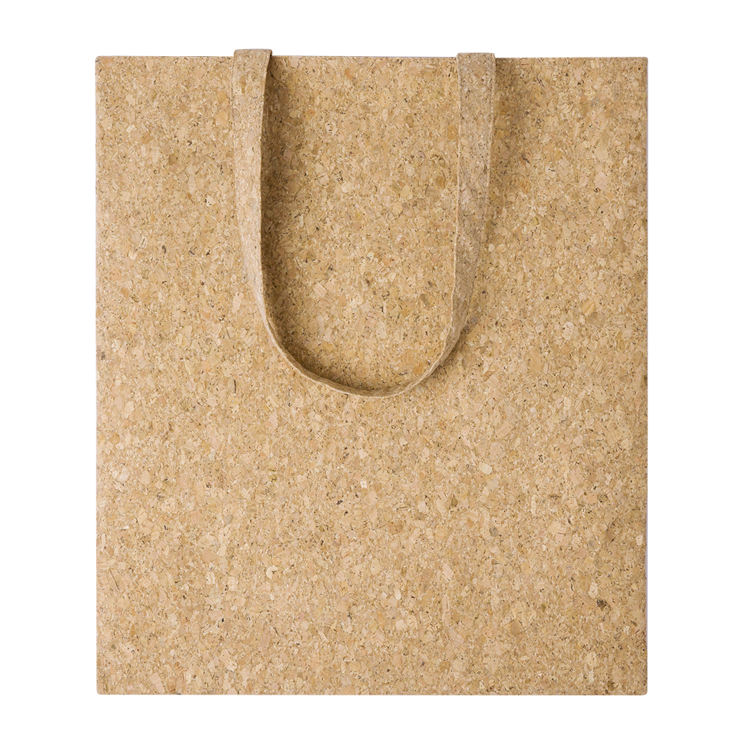 Bolsa personalizada Lyrixon de corcho natural con asas reforzadas - Tote Bags personalizadas - Regalo Promocional Personalizado - vista alternativa