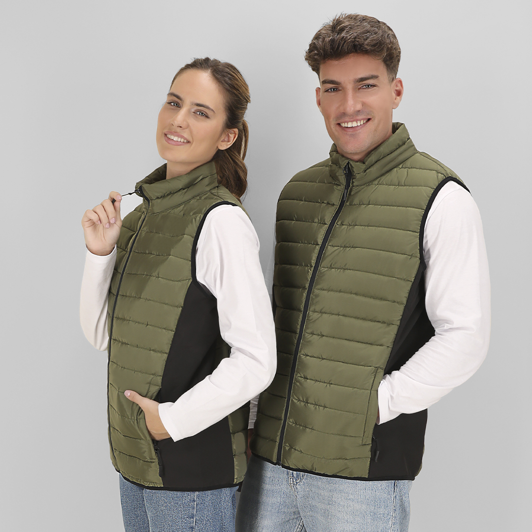 Chaleco personalizado Toret resistente de soft shell con poliéster acolchado - Ropa y accesorios - Regalo Promocional Personalizado
