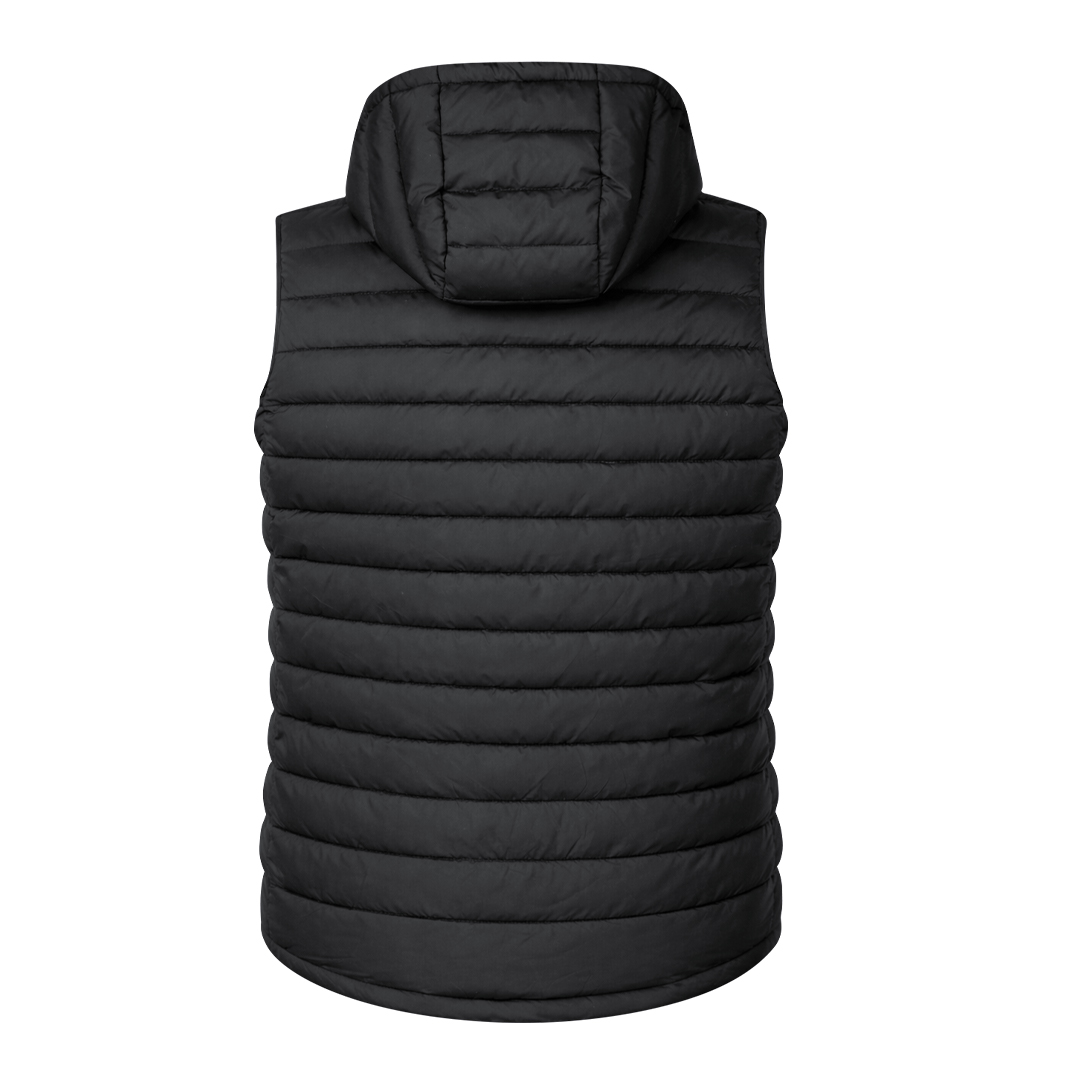 Chaleco personalizado Dempax unisex de RPET con capucha ajustable - Ropa y accesorios - Regalo Promocional Personalizado - vista alternativa
