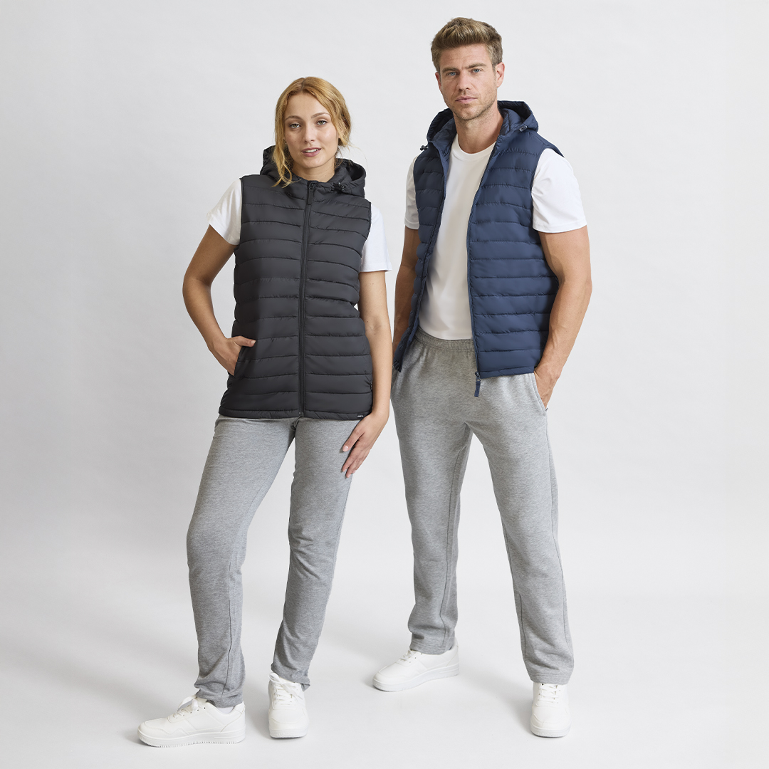 Chaleco personalizado Dempax unisex de RPET con capucha ajustable - Ropa y accesorios - Regalo Promocional Personalizado - imagen 9
