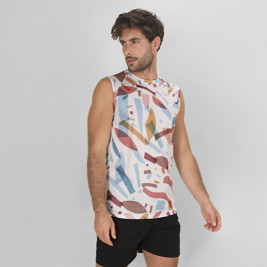 Camiseta personalizada para adulto Tecnic Katsu sin mangas con estampado - Ropa y accesorios - Regalo Promocional Personalizado