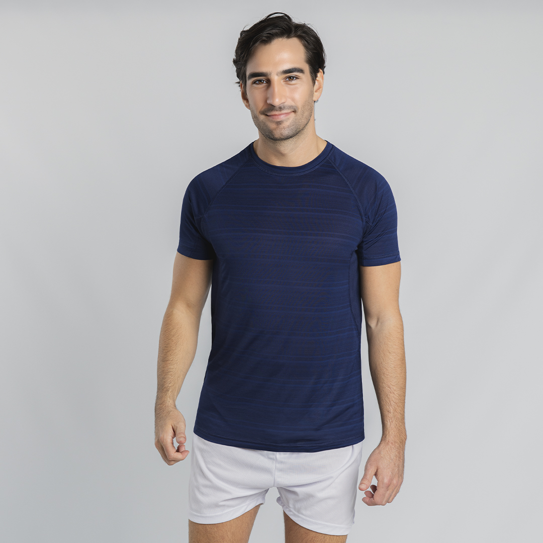 Camiseta personalizada para adulto Tecnic Kannur unisex a rayas - Ropa y accesorios - Regalo Promocional Personalizado