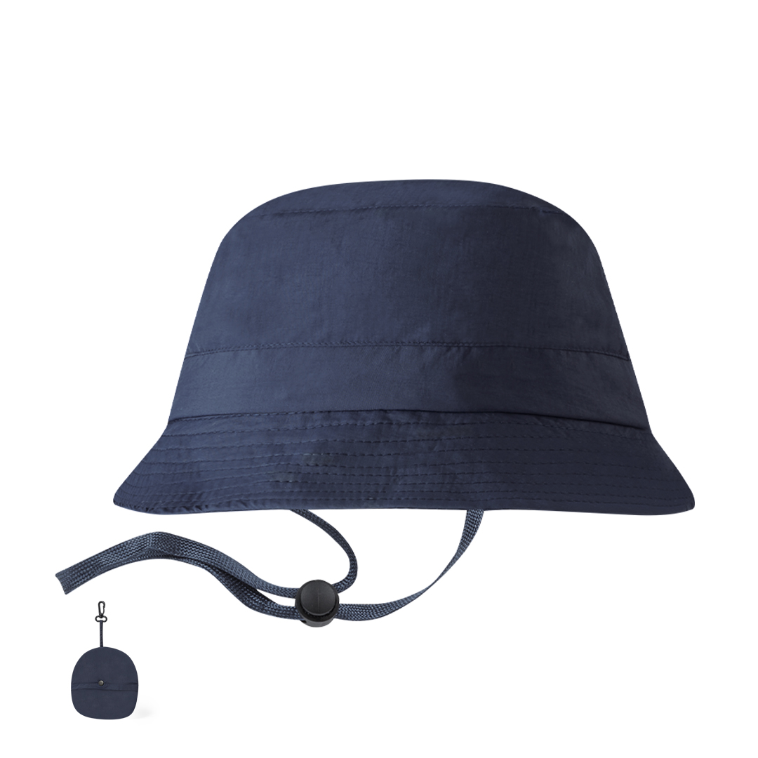 Gorro personalizado Hetoson bob plegable microfibra con mosquetón - Gorros personalizados - Regalo Promocional Personalizado
