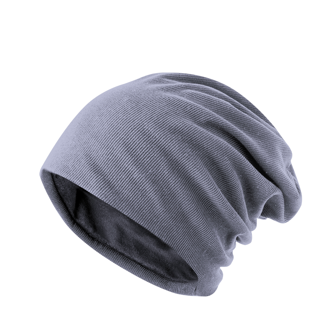 Gorro personalizado Simiut de poliéster canalé con interior micro suave - Gorros personalizados - Regalo Promocional Personalizado