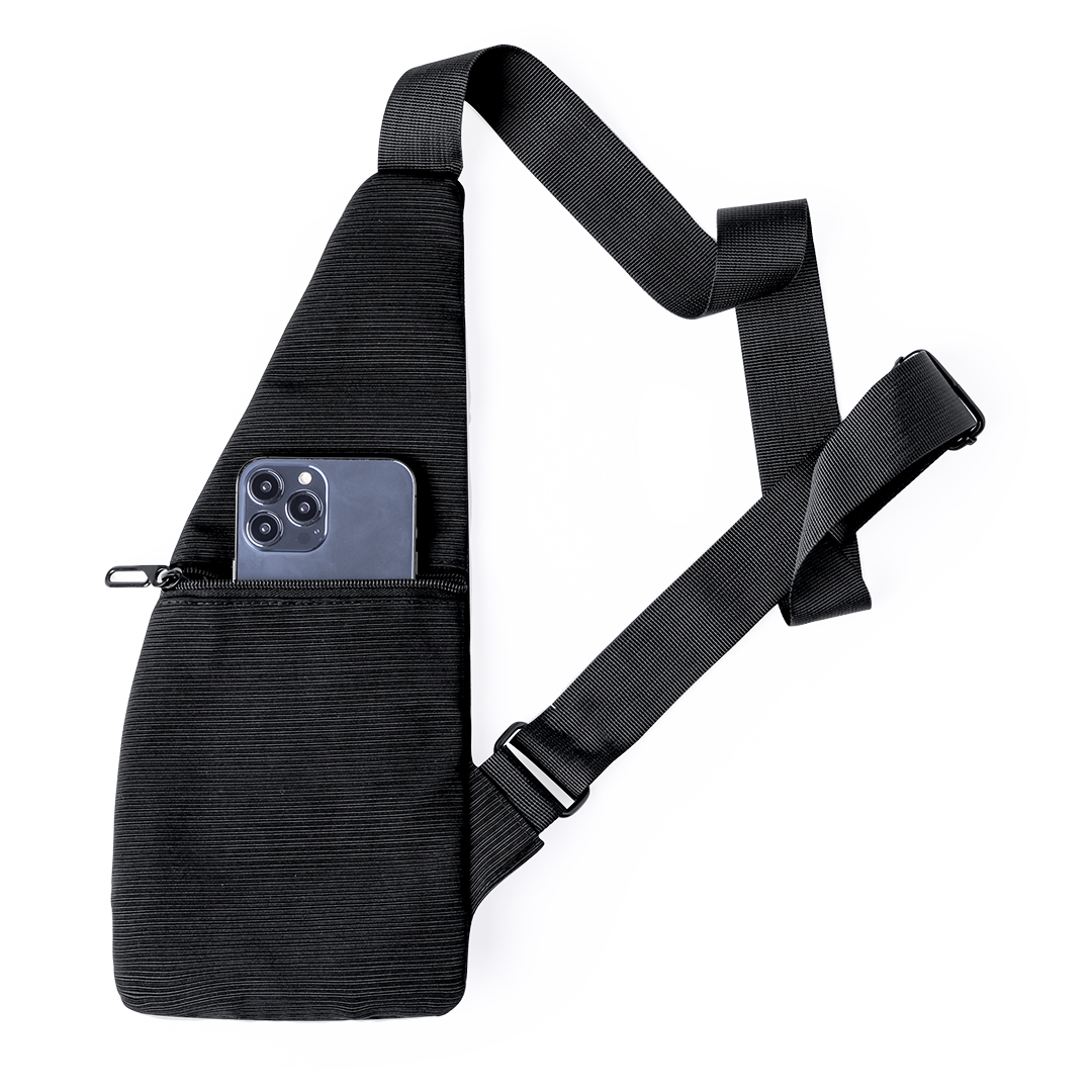 Bandolera Fadaok poliéster 300D reflectante - Eventos y congresos - Regalo Promocional Personalizado - vista alternativa