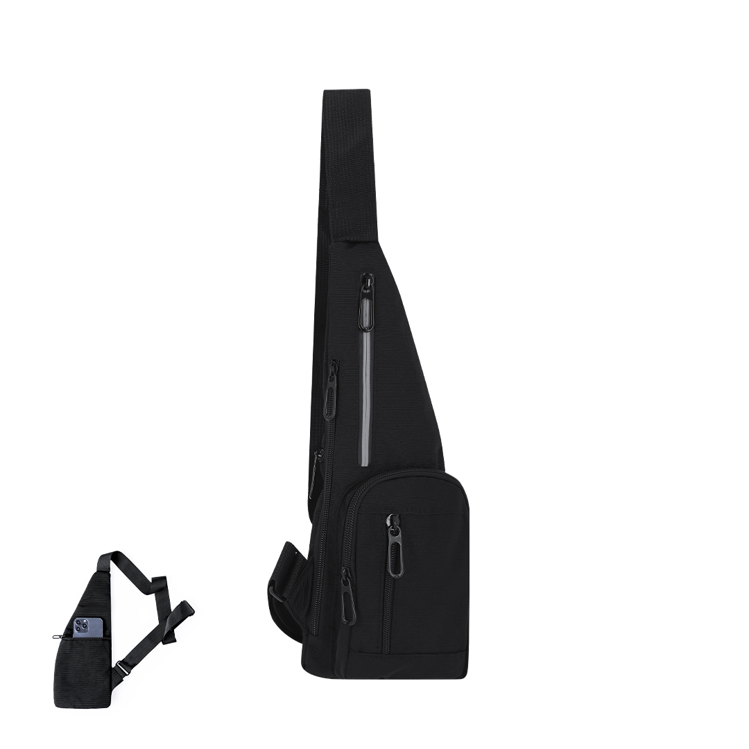 Bandolera Fadaok poliéster 300D reflectante - Eventos y congresos - Regalo Promocional Personalizado