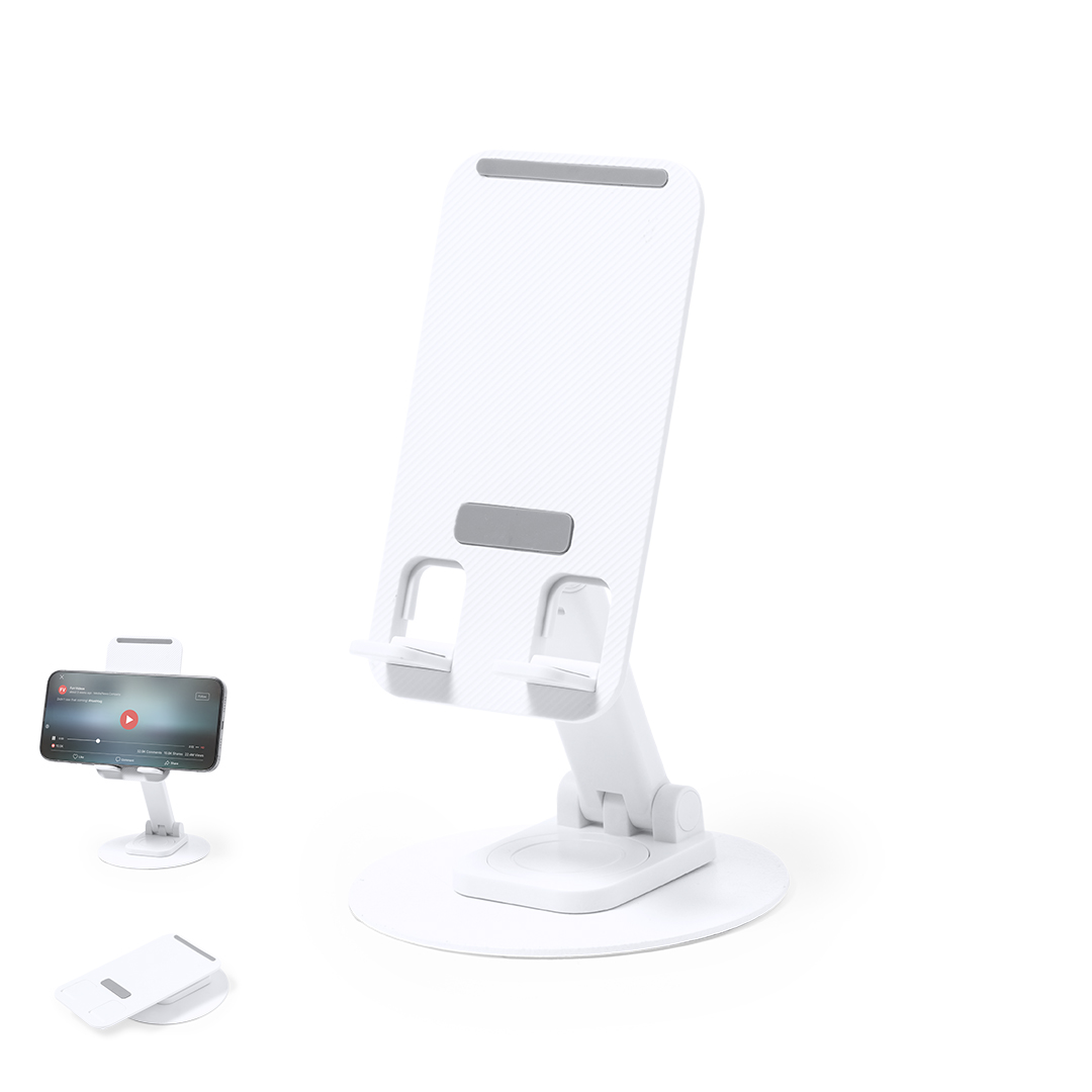 Soporte para smartphone y tablet personalizado Marxel de aluminio y ABS - Tecnología - Regalo Promocional Personalizado