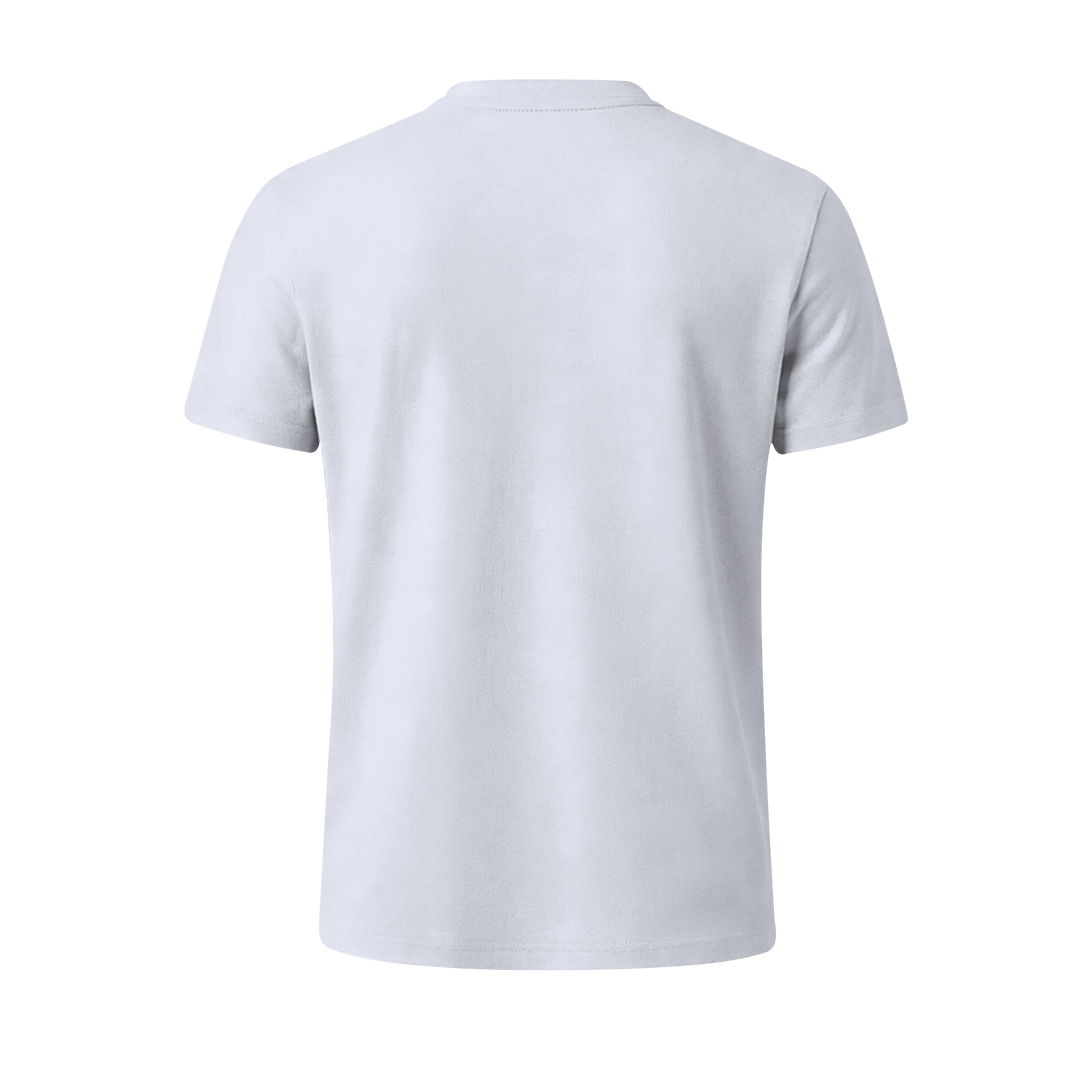 Camiseta personalizada para adulto Seiyo blanca tubular de algodón
