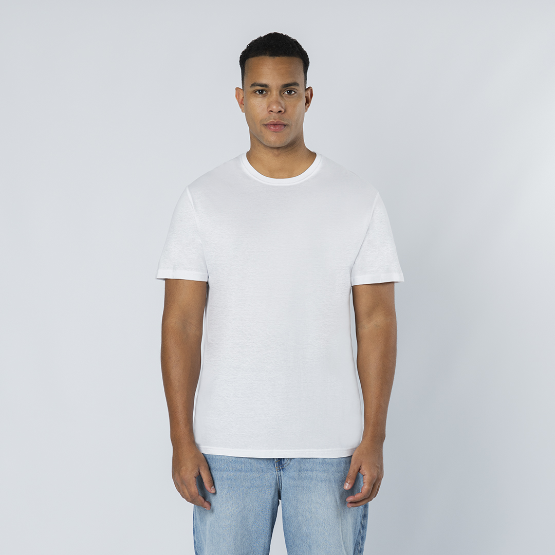 Camiseta personalizada para adulto Seiyo blanca tubular de algodón - Ropa y accesorios - Regalo Promocional Personalizado