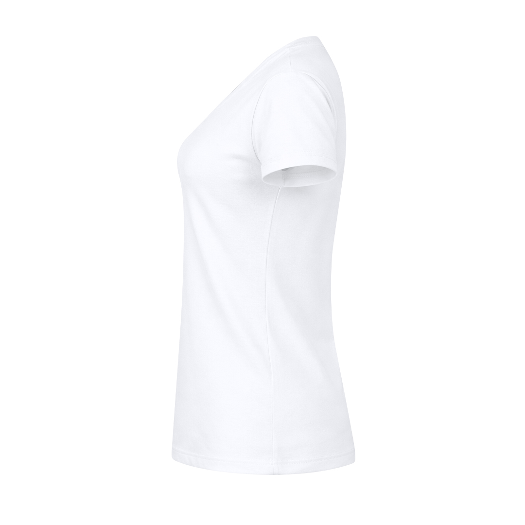 Camiseta personalizada para mujer Seiyo blanca tubular de algodón - Ropa y accesorios - Regalo Promocional Personalizado - vista alternativa