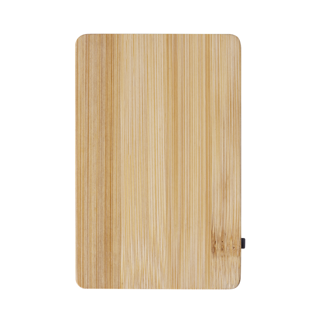 Power Bank personalizada Dominik transparente de bambú con vista interior de 5000mAh - Tecnología - Regalo Promocional Personalizado - imagen 4