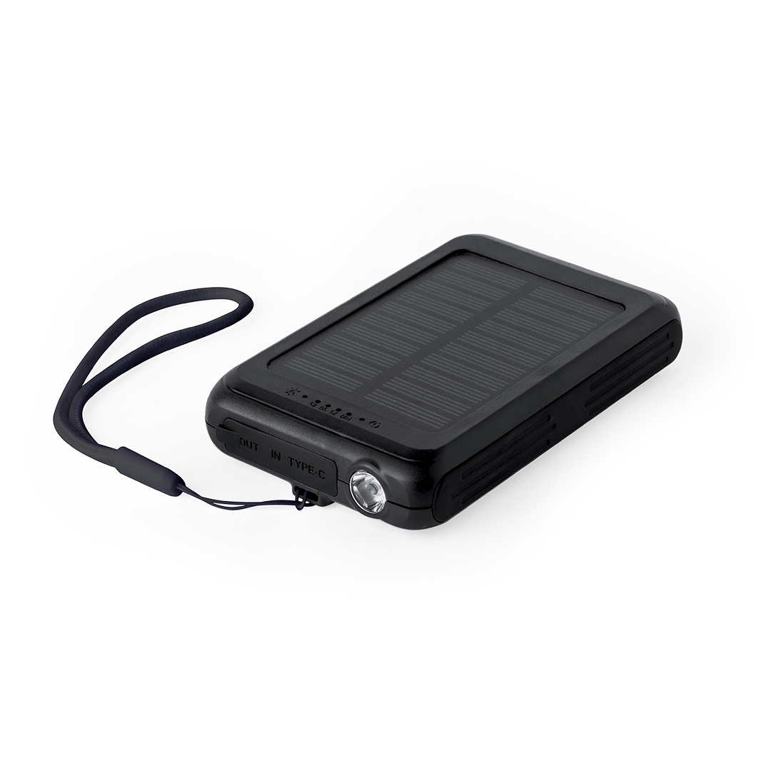 Power Bank personalizada Haryin solar multifunción de ABS de 5000mAh - Tecnología - Regalo Promocional Personalizado - imagen 3