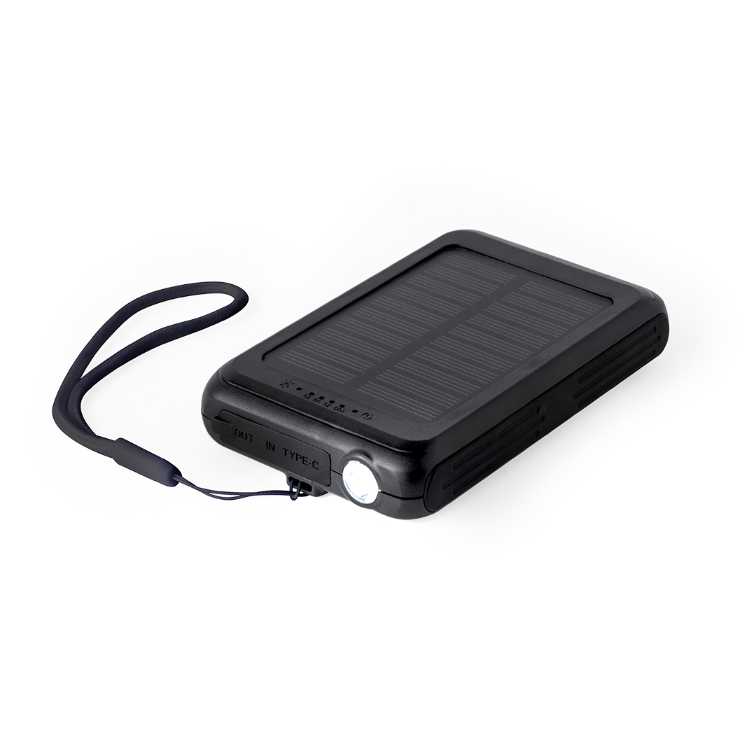 Power Bank personalizada Haryin solar multifunción de ABS de 5000mAh - Tecnología - Regalo Promocional Personalizado - imagen 4