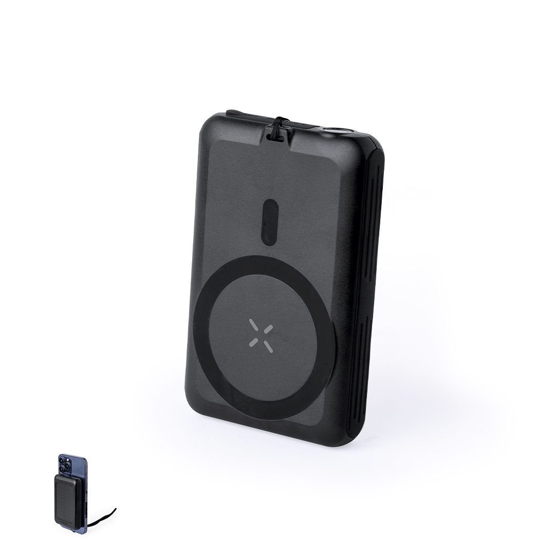 Power Bank personalizada Haryin solar multifunción de ABS de 5000mAh - Tecnología - Regalo Promocional Personalizado
