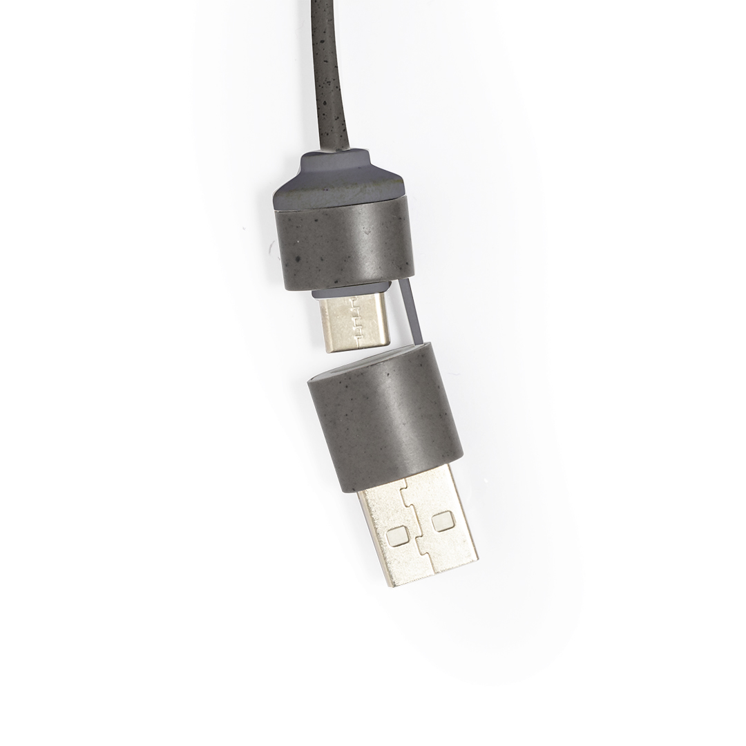 Puerto USB personalizado Nylox de fibra de café - Tecnología - Regalo Promocional Personalizado - imagen 4