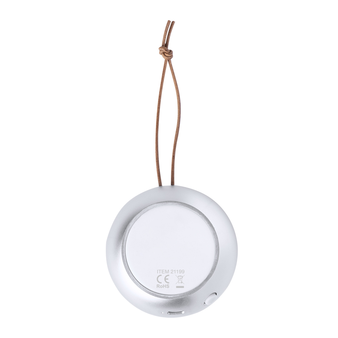 Altavoz Hiwent aluminio reciclado con rejilla bambú - Tecnología - Regalo Promocional Personalizado - vista alternativa