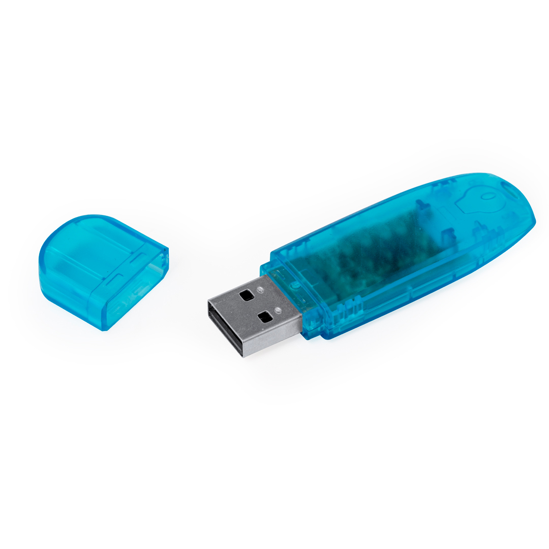 Memoria USB personalizada Steya de 16GB con ABS translúcido