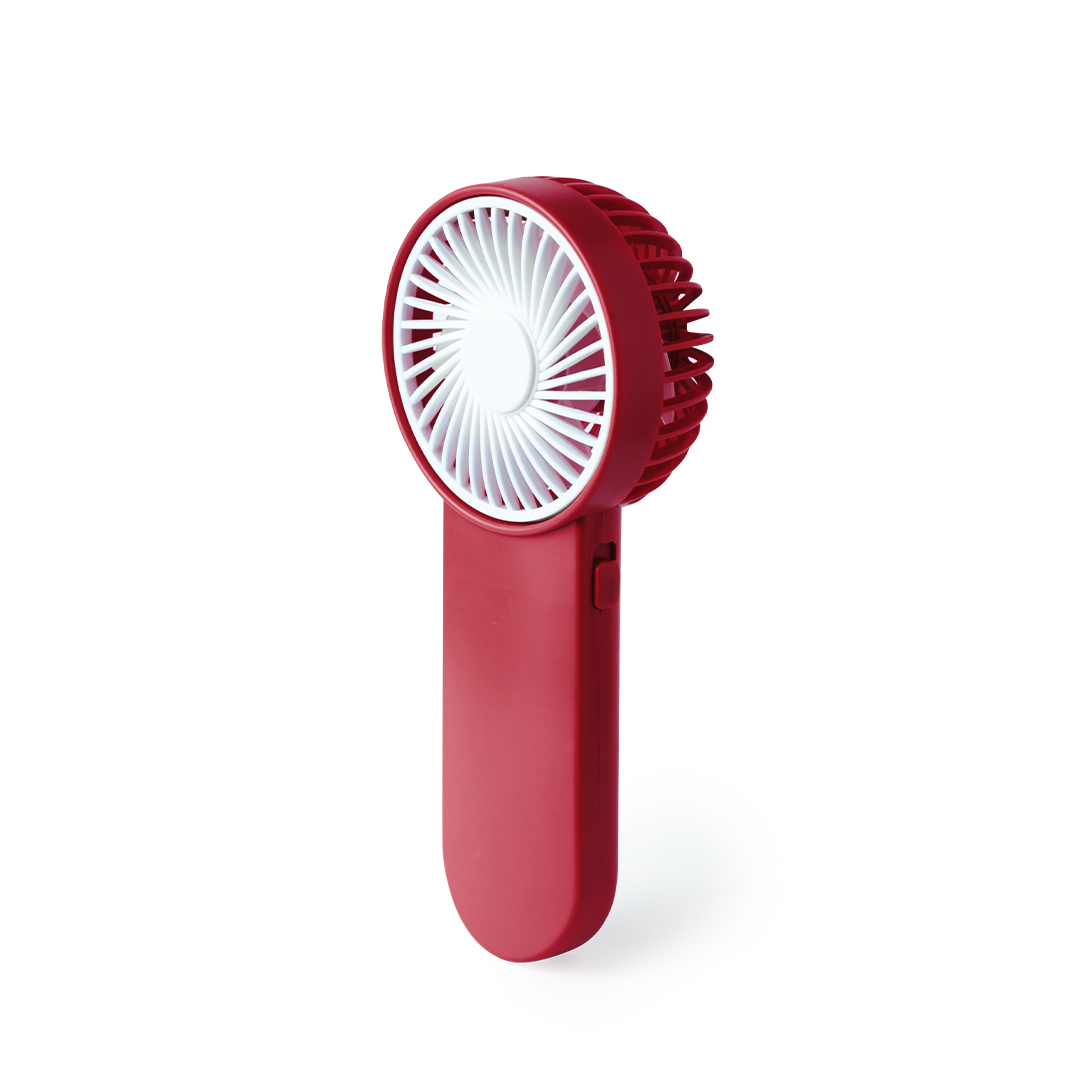 Ventilador de mano personalizado Sartor con botón lateral - Verano - Regalo Promocional Personalizado