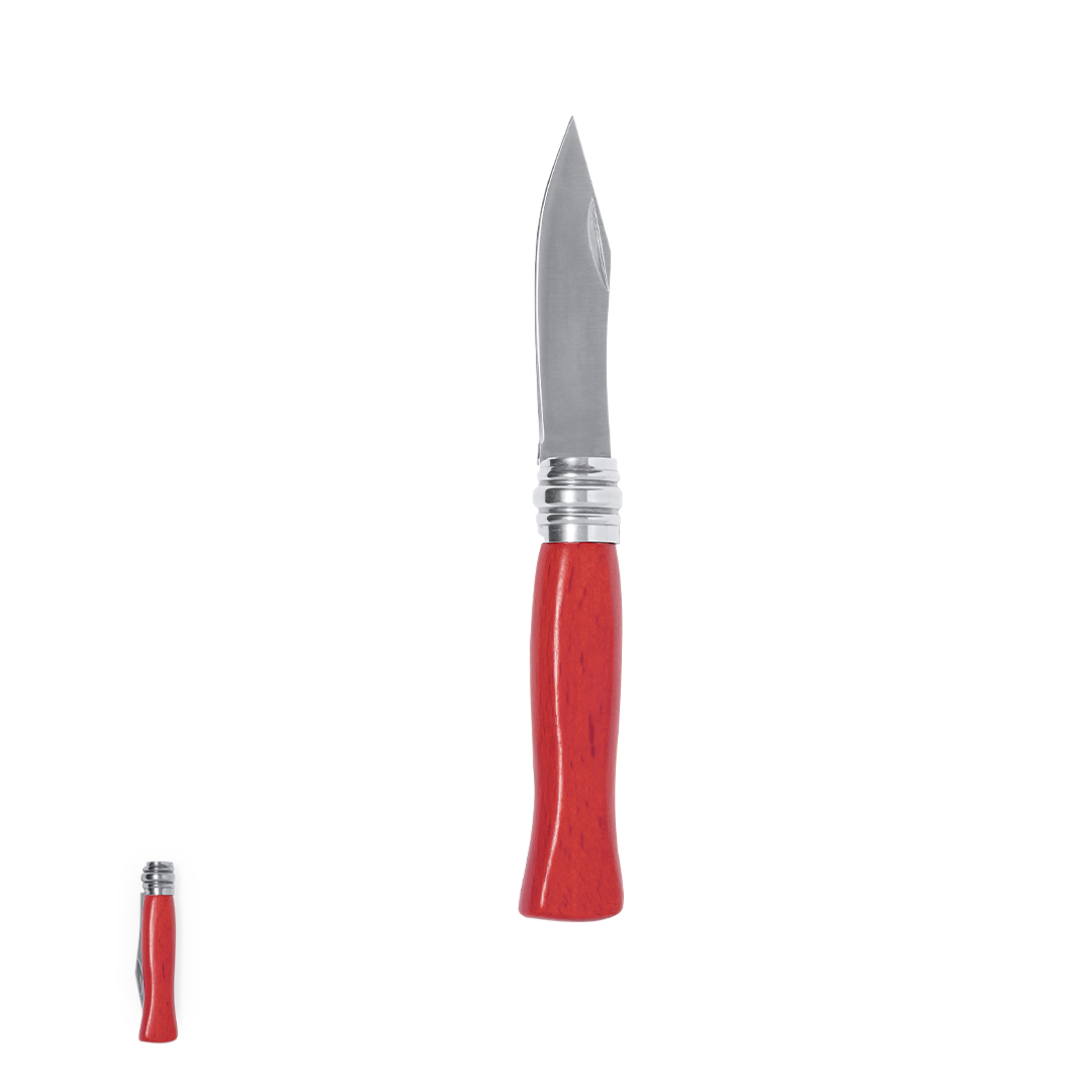 Navaja personalizada Xiflon de acero inox con hoja Tipo Clip colorida - Navajas personalizadas - Regalo Promocional Personalizado