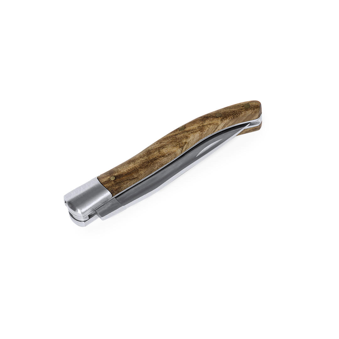 Navaja personalizada Rinex de acero inox con hoja punta aguja - Navajas personalizadas - Regalo Promocional Personalizado - imagen 3