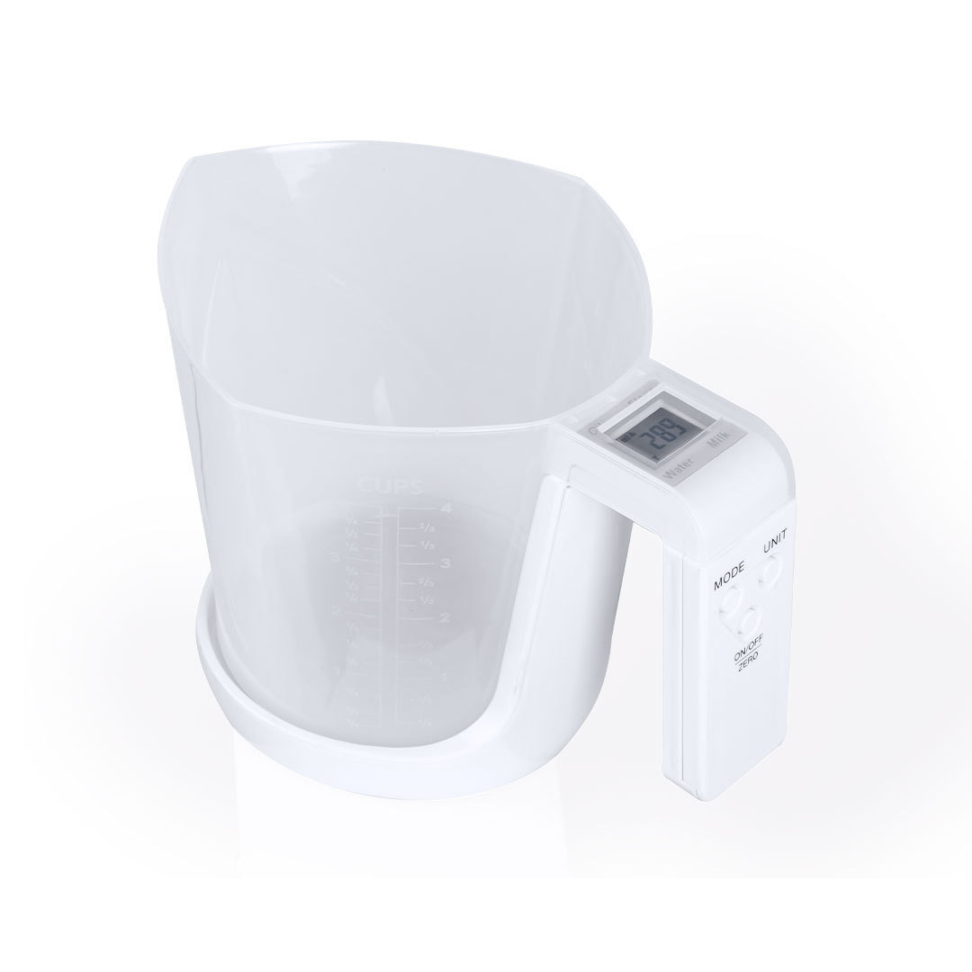 Báscula Medidora Plazix jarra integrada PP ABS - Otros accesorios cocina - Regalo Promocional Personalizado - imagen 6