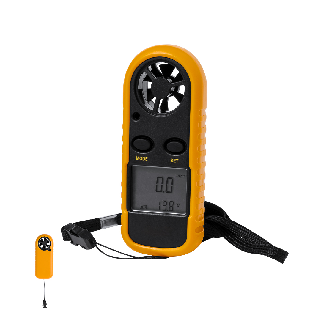 Anemómetro Balest ABS con pantalla LCD retroiluminada - Hogar - Regalo Promocional Personalizado