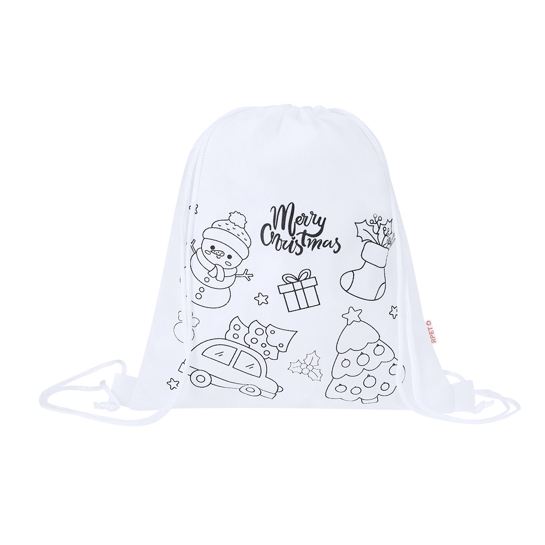 Mochila personalizada Taky infantil navideña de non-woven RPET - Mochilas personalizadas - Regalo Promocional Personalizado - imagen 3