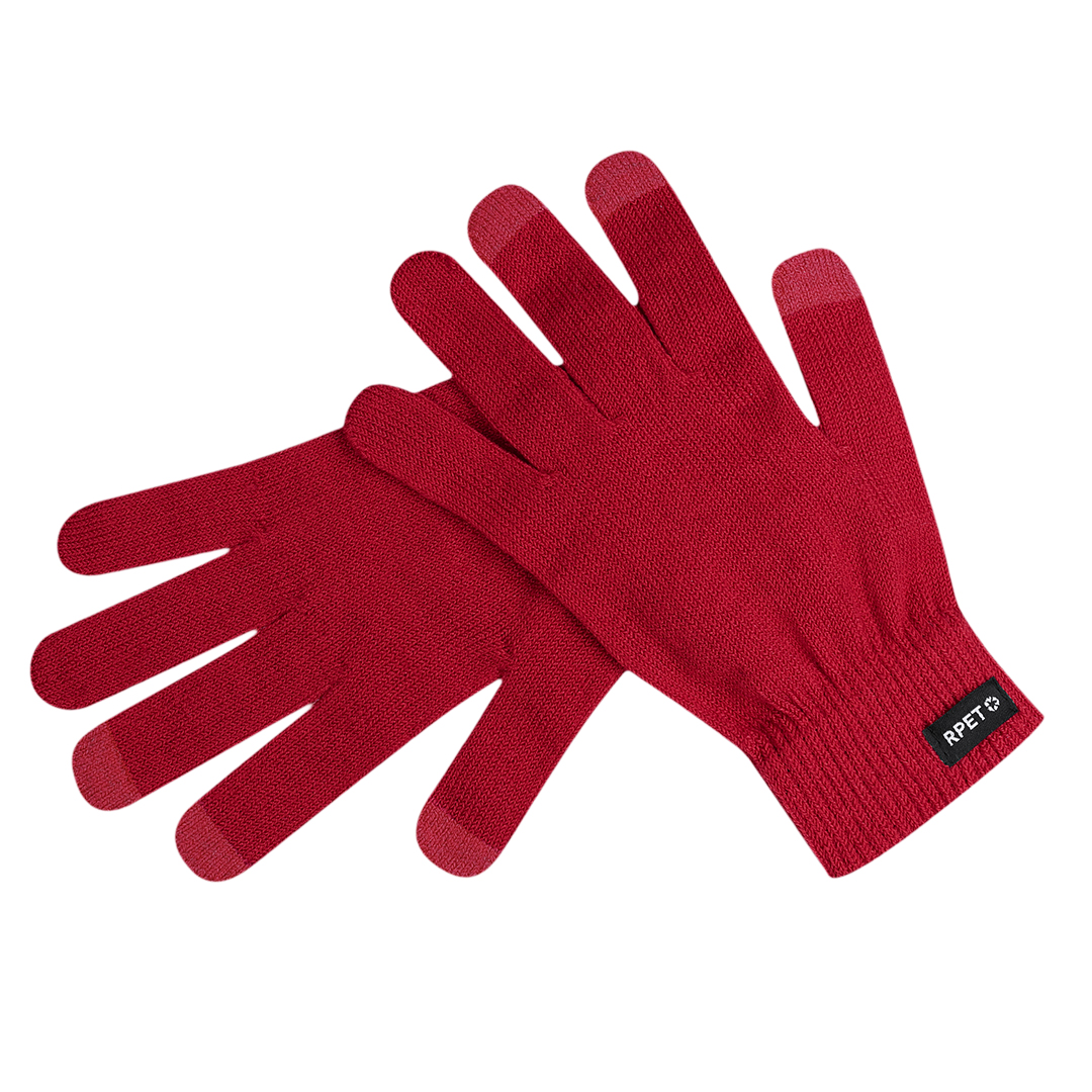 Guante táctil personalizado Brolyn de poliéster RPET con función táctil color - Ropa y accesorios - Regalo Promocional Personalizado - vista alternativa