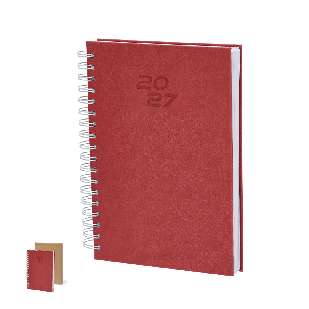 Agenda Wayrux B5 anillas PU esquina troquelada - Oficina - Regalo Promocional Personalizado