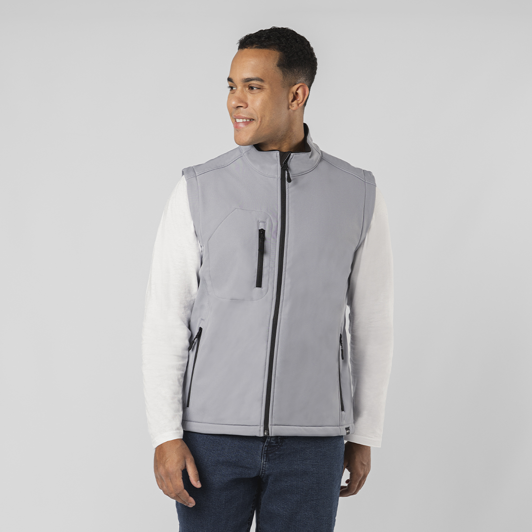 Chaleco personalizado Handricks Soft Shell de RPET 3 capas impermeable - Ropa y accesorios - Regalo Promocional Personalizado